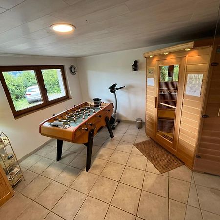 Chalet Bois Vue Panoramique : 2 Logements Et Sauna Bussang Exterior photo
